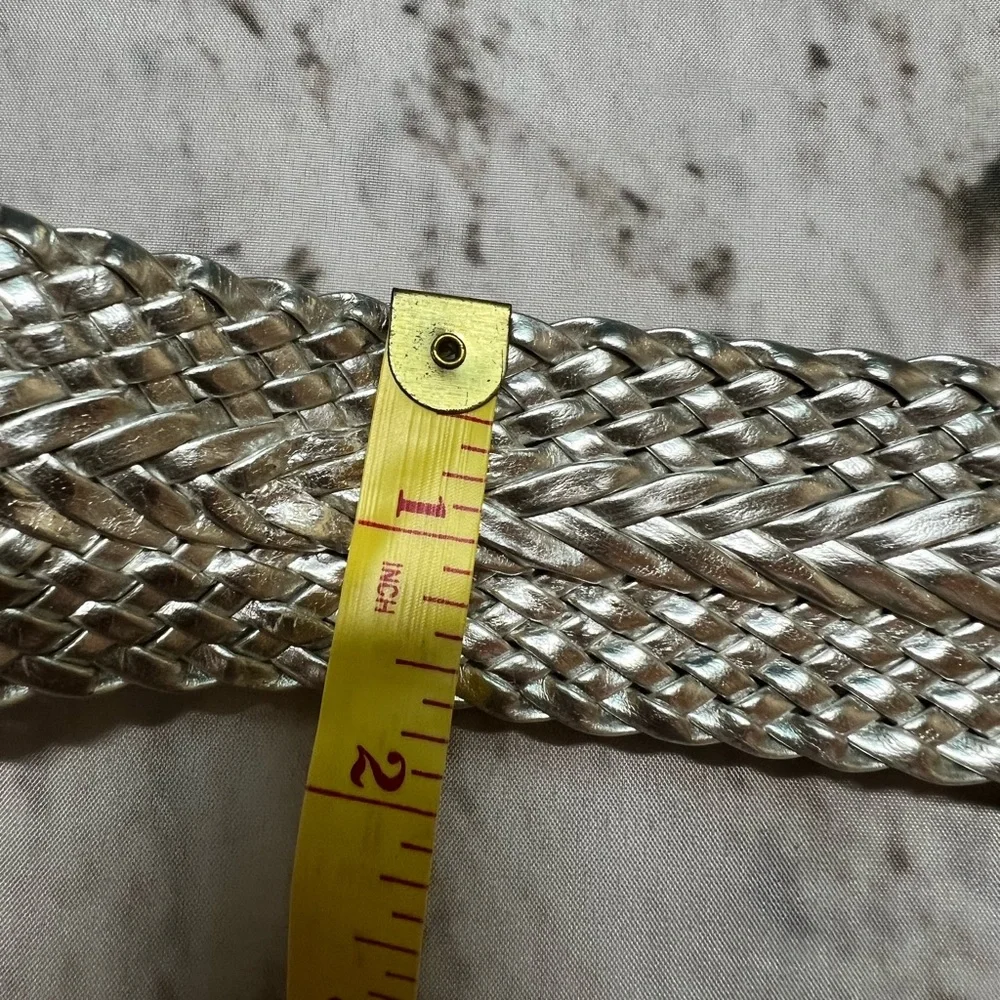 Silver‎ Braided Women's Belt bohemian